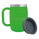 Double Barrel Mug 16 Oz Lime [並行輸入品]