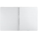 Rite in the Rain全天候side-spiralノートブック、8.5インチ x 11インチ、ジャーナルページパターン(No. 393-MX) 8.5" x 11" イエロー