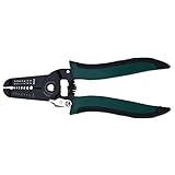 ワイヤーストリッパー 多機能 全自動 端子 圧着用プライヤー ワイヤー ケーブル ストリップペンチ 圧着工具 ワイヤーストリッパー Broadroot (#08)