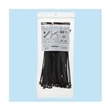 （まとめ） オーム電機 耐候性ロックタイ 200mm 黒 LT-200W100BK 1袋（100本） 【×5セット】 生活用品 インテリア 雑貨 日用雑貨 その他の日用雑貨 [並行輸入品]