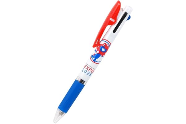 ミャクミャク[ボールペン]ジェットストリーム3色ボールペン/ホワイト