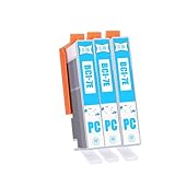 BCI-7E BCI9 互換インク キャノン用 CANON用 PC フォトシアン 合計3本 対応機種:PIXUS MP970 / MP960 / MP950 / MP830 / MP810 / MP800 / MP610 / MP600 / MP500 /iP7500 / iP5200R【残量表示対応/個包装】