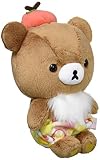 サンエックス リラックマ フルーツでまくまくリラックス あつめてぬいぐるみ チャイロイコグマ MY47801