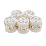 (ライチ) Lychee 10個セット 真空管 ソケット 9ピン セラミック GZC9-A-G 12AT7 12AX7