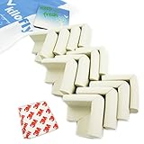 ［キロフライ］kiloflyベビー表コーナーガード、キロフライ冷蔵庫マグネット付き、ホワイト、12PC