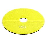 2.9x15cmブラックイエロー150グリット花崗岩ポリッシャーダイヤモンド研磨パッド