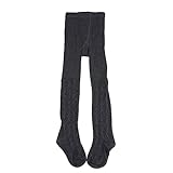 Domybestガールソックス 女の子のタイツ 秋冬 強い弾力性のソックス 無地 ツイスト織り模様 レトロストライプ 暖かく保つ 日常着用