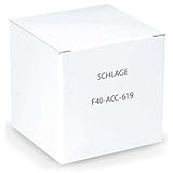 Schlage F40ACC619 Accent Privacy Lever, Satin Nickel by Schlage Lock Company