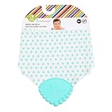 CB GO By Chewbeads Baby Cotton Drool Bib with 100% Silicone Teether - Sheriff's Badge [並行輸入品]