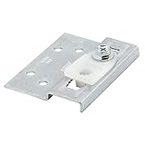 Prime-Line Products N 6542 Bi-Fold Door Pivot Bracket, Floor Mount [並行輸入品]