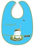 Kid Bibs-Hungry Frog by Crocodile Creek [並行輸入品]