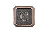 Architectural Mailboxes 3650ORB-C Aluminum Oil Rubbed Bronze Monogram - Letter C by ARCHITECTURAL MA