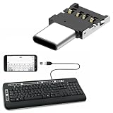 FOR Android タブレット フォン用 USB-C Type C オス - USB メス OTG アダプター コンバーター 多機能変換アダプター 1 個