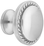 Amerock BP53001-25PACK Allison Value Hardware 1-3/16 Inch Diameter Mushroom Cabin, Satin Nickel by A