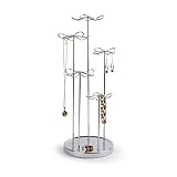 umbra アクセサリー収納 DAISY-GO-ROUND JEWELRY STAND(デイジーゴーラウンド ジュエリーツリー) クロム