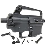 「 E&C 」東京マルイ M4 M16 電動ガン用 M16A1 メタルフレーム (ブラック)