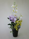 花束のような豪華な光触媒のアレンジメントアートフラワー（造花）贈り物・ギフト・母の日・新築祝・開店祝・誕生日・記念日・卒業式・入学式に 光触媒造花の国内生産品 24時間効果持続のダブルコーティング