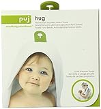 Puj Hug Hands Free Hooded Infant Towel, White by Puj [並行輸入品]