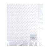 My Blankee Minky Dot Baby Blanket, 30 x 35, White by My Blankee