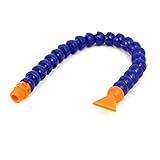 uxcell　クーラントホース　プラスチック素材　1/4BSP オス系　ブルー　オレンジ　310mm 長い