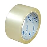 OPPテープ ガムテープ 幅 48mm×長さ 50ｍ 透明 厚み0.05mm 梱包