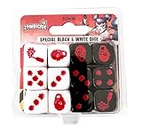 CMON Zombicide 第2版 スペシャルブラック&ホワイトダイス | 戦略ボードゲーム | ティーンと大人のための協力ゲーム | ゾンビボードゲーム | 対象年齢14歳以上 | 1~6人用 | 平均プレイ時間 1時間 | CMON 製