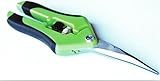 Hydroponics multi purpose curved blade scissor micro blade pruner [並行輸入品]