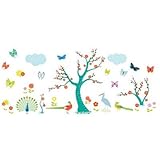Djecoウォールステッカー、アジアLandscape For Kids Room Decor