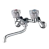 KVK ケーブイケー 一時止水付2ハンドル混合栓 【KM103N2】