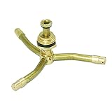 uxcell ガーデン 芝生　散水噴霧器　霧吹き 　黄銅色