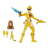 パワーレンジャー ライトニングコレクション 恐竜サンダー イエローレンジャー 6インチ プレミアムコレクタブルアクションフィギュアおもちゃ アクセサリー付き 対象年齢4歳以上, F4508