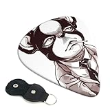 ジョジョの奇妙な冒険 エレキギター ベース用ピック ウクレレ ギター Abs素材 エレクトリック アコースティック 弦楽器 初心者 トライアングル ピック 6枚セット 0.71mm