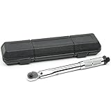 Liebeye トルクレンチ 1/4 5-25nm ドライブクリック 調整可能 ハンドスパナレンチ ツール