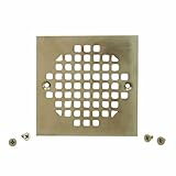 Plumbest c60 – 83bn Squareキャスト真鍮Strainer、つや消しニッケル