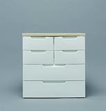 チェスト 収納家具 開閉ラクラク MUチェスト ホワイト／ペアー