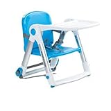 Apramo Flippa Dining Booster ポータブルブースター,チャイルドシート食事の椅子ダイニングテーブル（並行輸入品） (Blue)