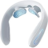 ネックケア 首 リラクゼーション器 EMS x 温め & TENSのW効果 【理学療法士監修】 静音 軽量 10種モード & 15段階強度調節 USB充電式 コードレス 簡単操作 音声ガイダンス付き 15分自動オフ 敬老の日 ギフト 母の日 記念日 