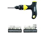 General Tools & Instruments 70211 Ratcheting Express Screwdriver with T-Handle [並行輸入品]
