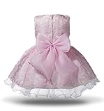 幼児用ベビー女の子花柄結婚式フォーマルドレス誕生日ミスコンテストパーティードレスwith Bowknot US サイズ: 130 カラー: ピンク