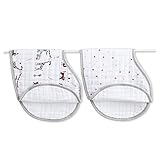 [正規輸入品](エイデンアンドアネイ)aden+anais モスリン バーピービブ 2枚入り/D