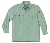 SOWA(ソーワ) 長袖シャツ モスグリーン LLサイズ VA455