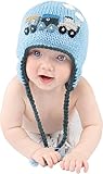 Huggalugs Boys Choo Choo Trainビーニー帽子 カラー: ブルー