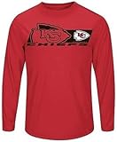 Kansas City Chiefsメンズ長袖合成Stormシャツビッグ＆トールサイズレッド 3X