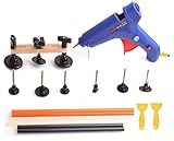 Iris tech pdr デントリペア バキュームリフター　ブリッジ型　DIY 工具セット グル―ガン 強力粘着 接着剤3色