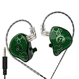 Hifi Kingdom ND VENUSダイナミックドライバー型(1DD)有線インイヤーモニター3.5mmプラグGreen No Mic