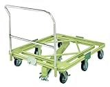 自在移動回転台車 超重量型 取手・センターベース付 RH-1FG