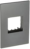 Legrand Adorne AWP1G2MG6 1 -ウォールプレート、マグネシウム | 6個パック