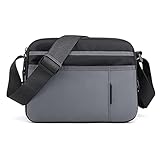 【MIKKEA】ショルダーバッグ 斜めがけ メンズ スクエア ワンショルダー 機能的 iPadmini収納可 ミニショルダー 軽量 小型 2