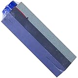 亀印 両面コンビ鎌砥石  GC#180 / A/WA#320 (中・仕上砥) 135x40x30mm K-10