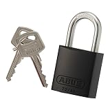 パンドウイット ロックアウト用ハイセキュリティパドロック 黒 PSL-7BL